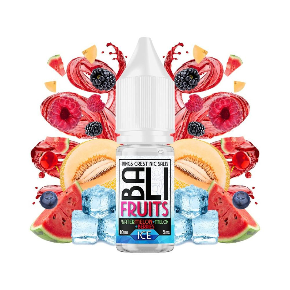 KINGS CREST - BALI FRUITS SALTS - WATERMELON MELON BERRIES ICE