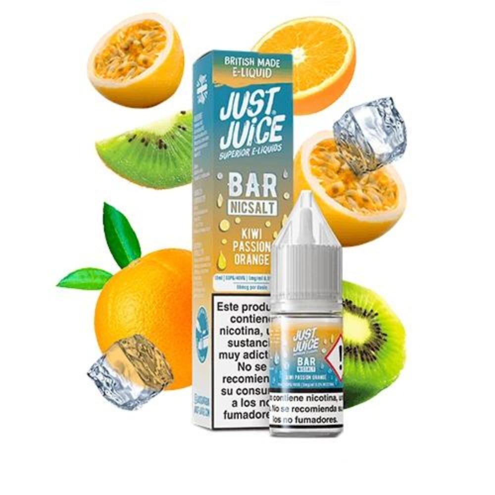 JUST JUICE BAR SALTS KIWI PASSION ORANGE
