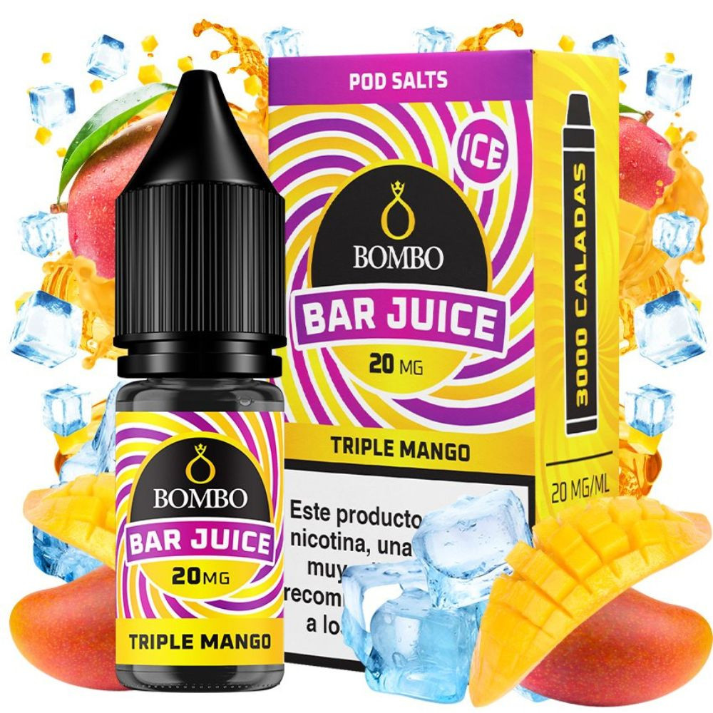 SALES BAR JUICE BY BOMBO TRIPLE MANGO ICE