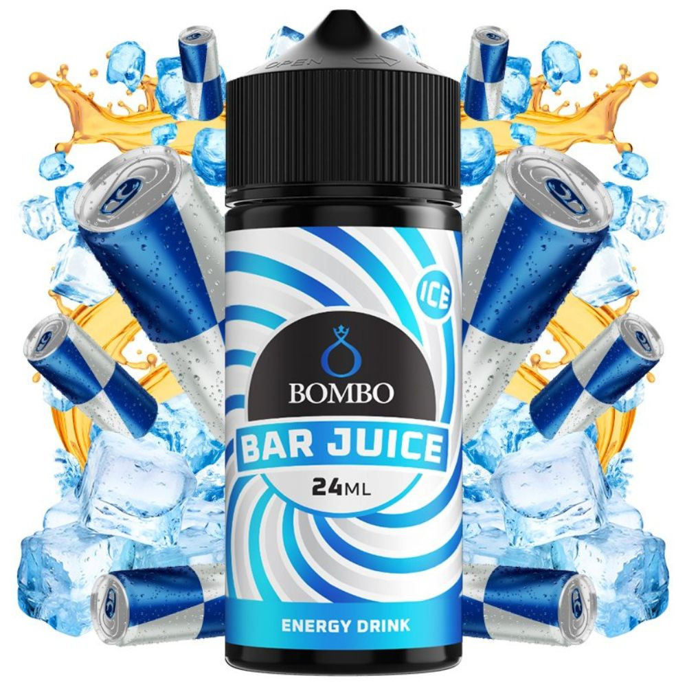 AROMA BAR JUICE BY BOMBO ENERGY DRINK ICE 24ML (LONGFILL)
