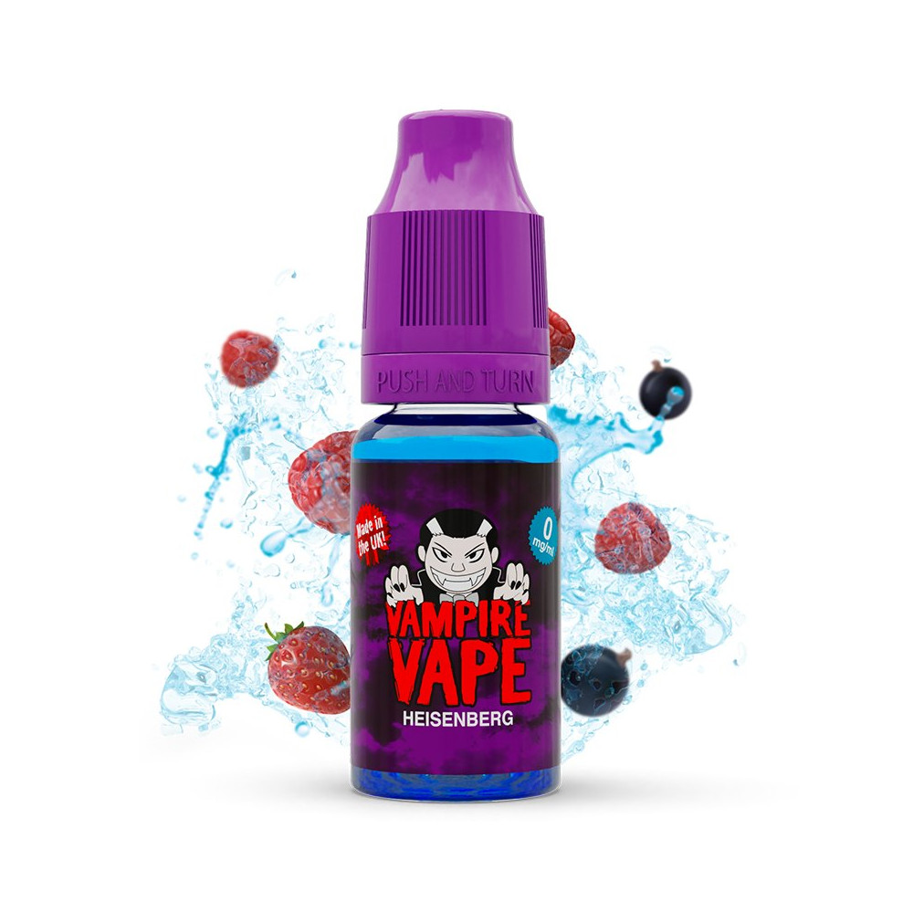 LÍQUIDO VAMPIRE VAPE HEISENBERG 10 ml