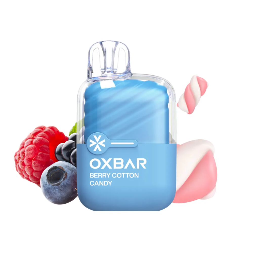 OXBAR MINI 2200 POD BERRY COTTON CANDY 600P 20MG