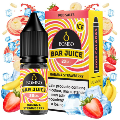 SALES BAR JUICE BY BOMBO BANANA STRAWBERRY ICE