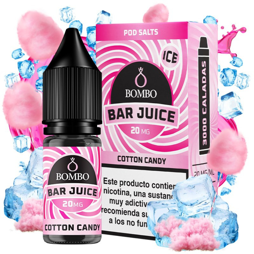 SALES BAR JUICE BY BOMBO COTTON CANDY ICE