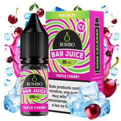 SALES BAR JUICE BY BOMBO TRIPLE CHERRY ICE