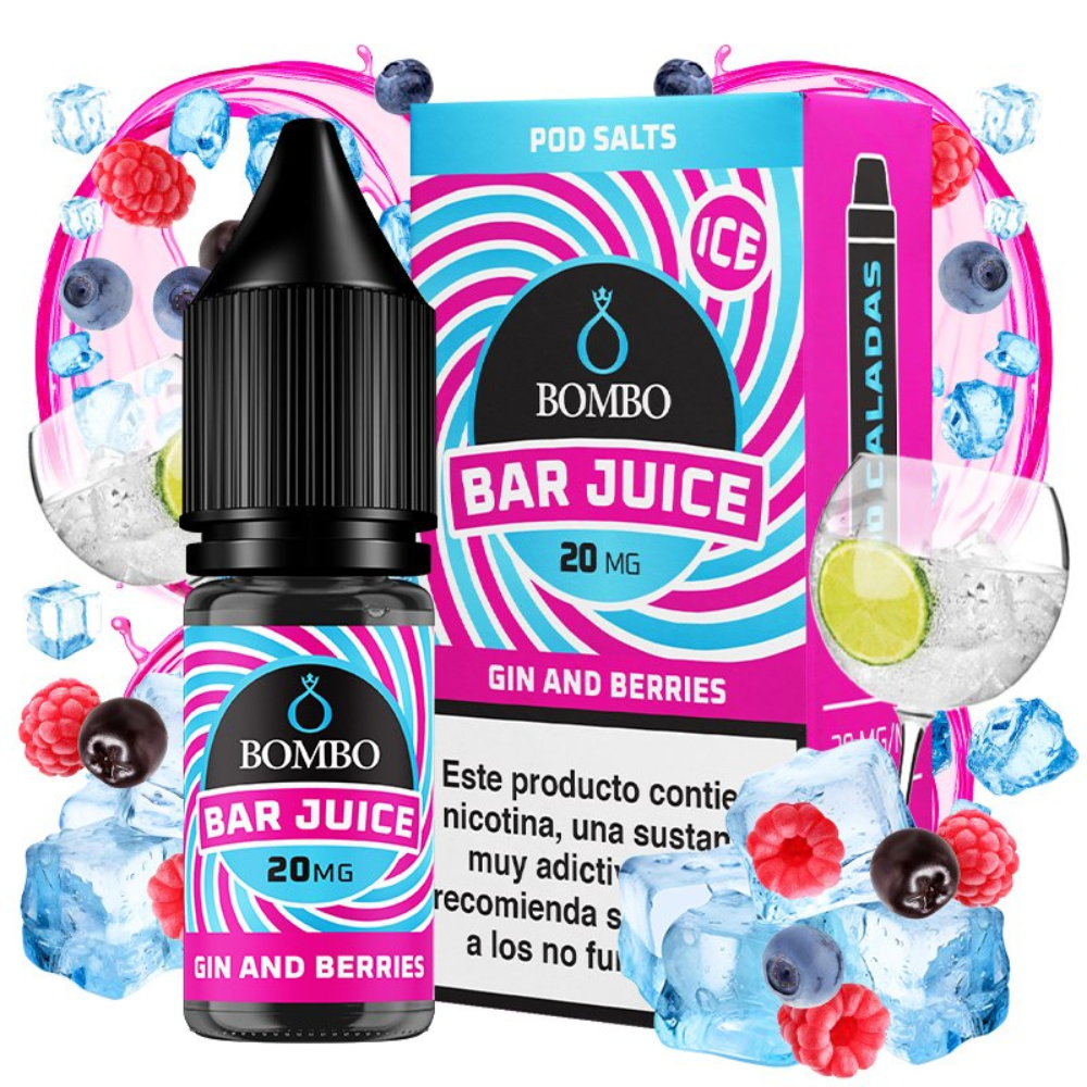 SALES BAR JUICE BY BOMBO GIN & BERRIES ICE