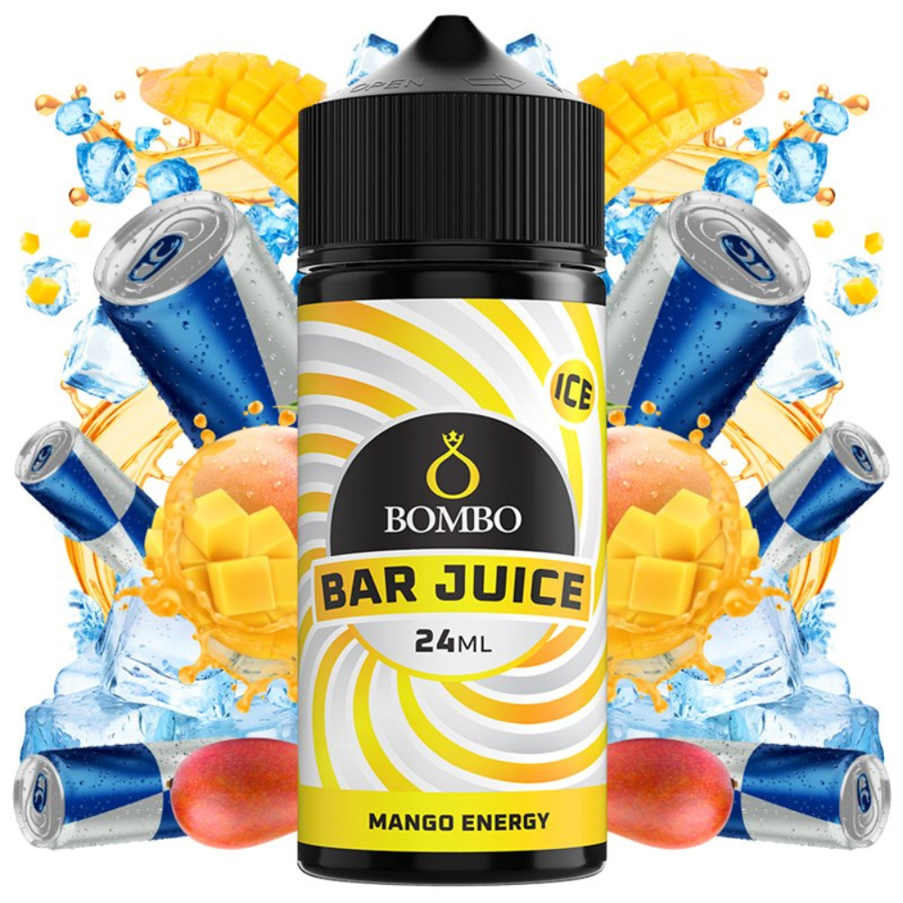 AROMA BAR JUICE BY BOMBO MANGO ENERGY ICE 24ML (LONGFILL)