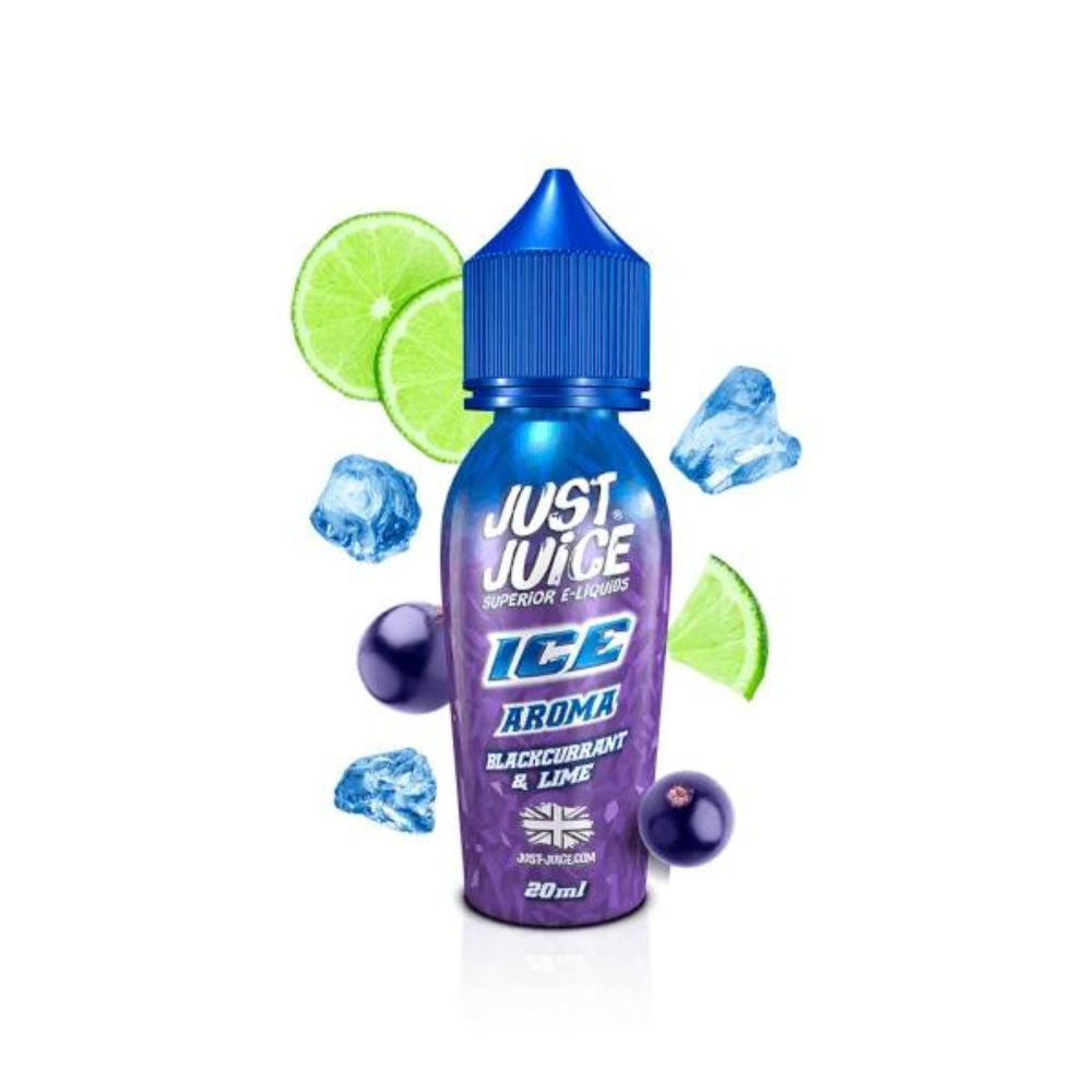AROMA JUST JUICE BLACKCURRANT & LIME 20ML (LONGFILL)