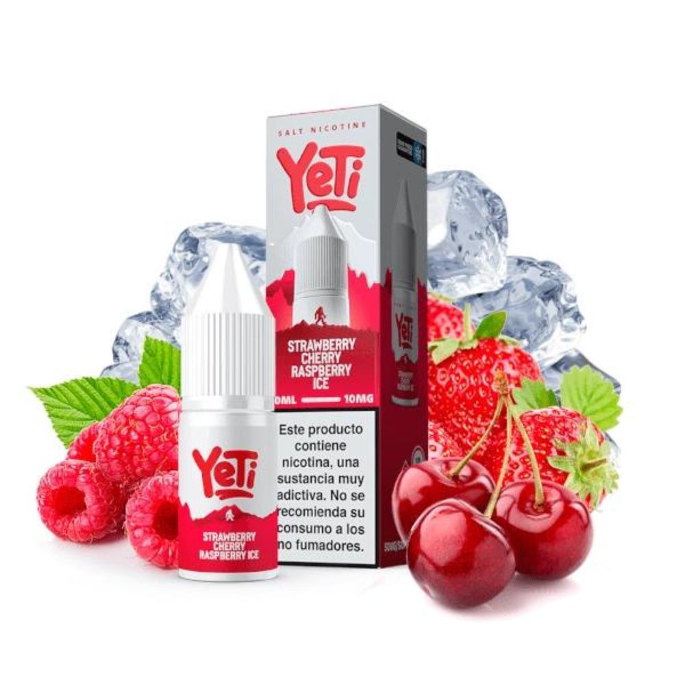 YETI SUMMIT SALT STRAWBERRY CHERRY RASPBERRY ICE