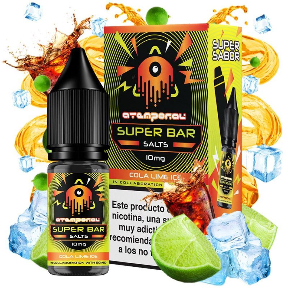 ATEMPORAL SUPER BAR SALTS COLA LIME ICE