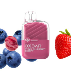 OXBAR MINI 2200 POD STRAW BLUEBERRY CHERRY 600P 20MG