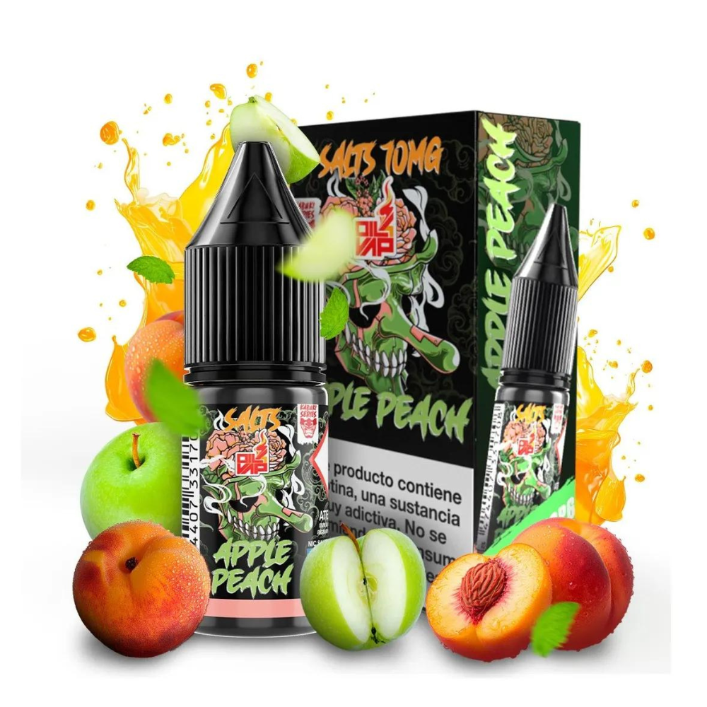 KABUKI SALT OIL4VAP APPLE PEACH