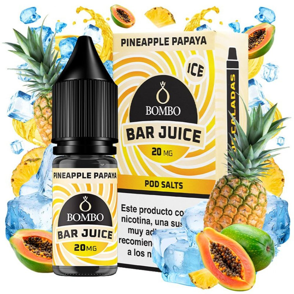SALES BAR JUICE BY BOMBO PINEAPPLE PAPAYA ICE