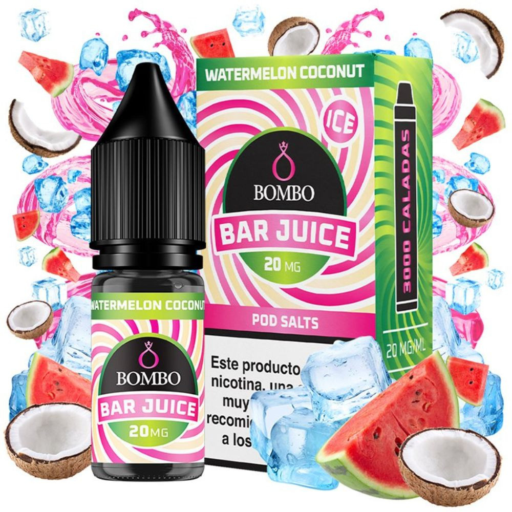 SALES BAR JUICE BY BOMBO WATERMELON COCONUT ICE