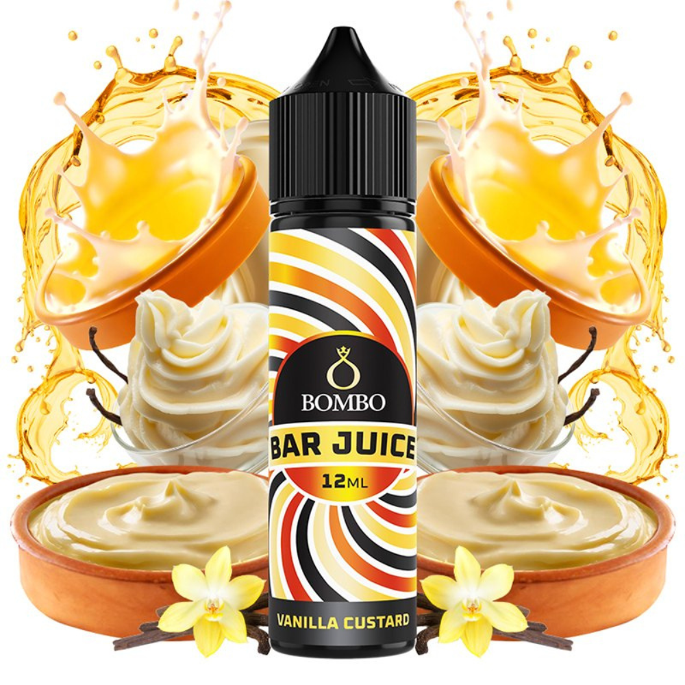 AROMA BAR JUICE BY BOMBO VANILLA CUSTARD 12ML (LONGFILL)