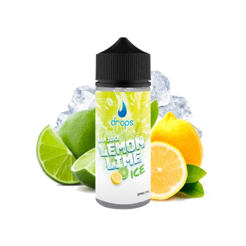 AROMA DROPS BAR JUICE LEMON LIME ICE CONCENTRADO 16ML/120ml (LONGFILL)