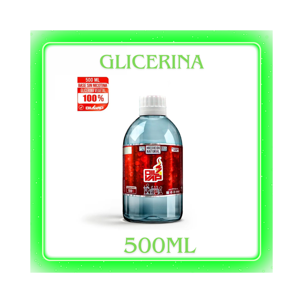 GLICERINA VEGETAL OIL4VAP- 500ML