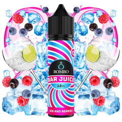 AROMA BAR JUICE BY BOMBO GIN & BERRIES ICE 12ML (LONGFILL)