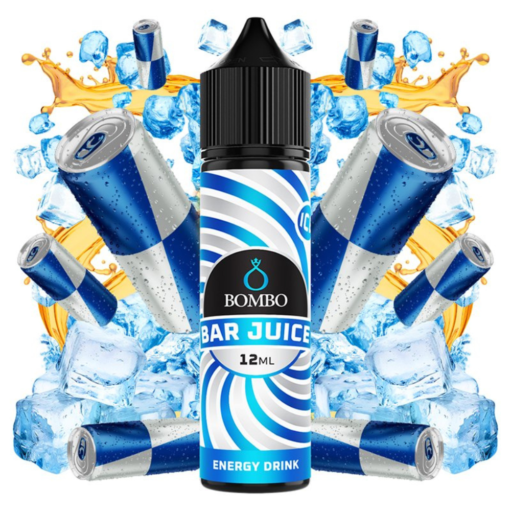 AROMA BAR JUICE BY BOMBO ENERGY DRINK ICE 12ML (LONGFILL)