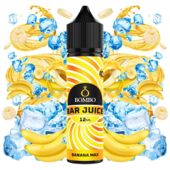 AROMA BAR JUICE BY BOMBO BANANA MAX ICE 12ML (LONGFILL)