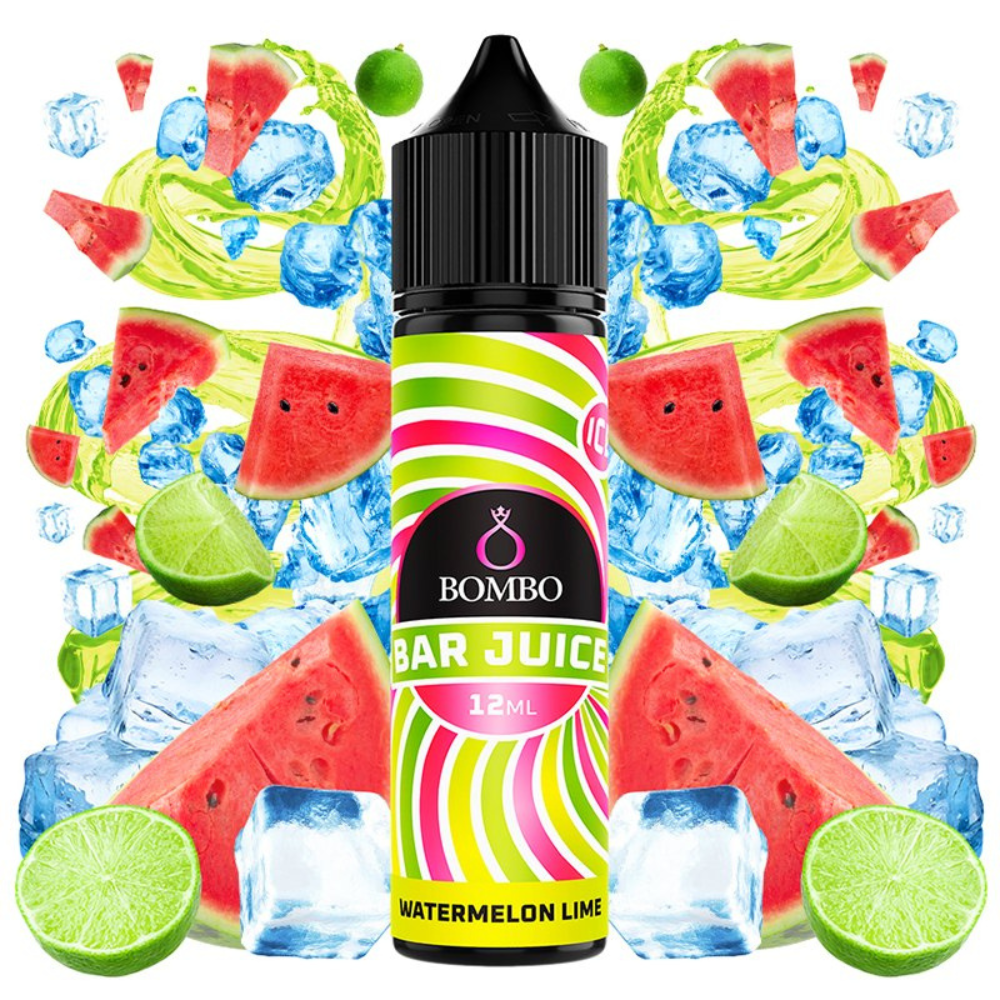 AROMA BAR JUICE BY BOMBO WATERMELON LIME ICE 12ML (LONGFILL)