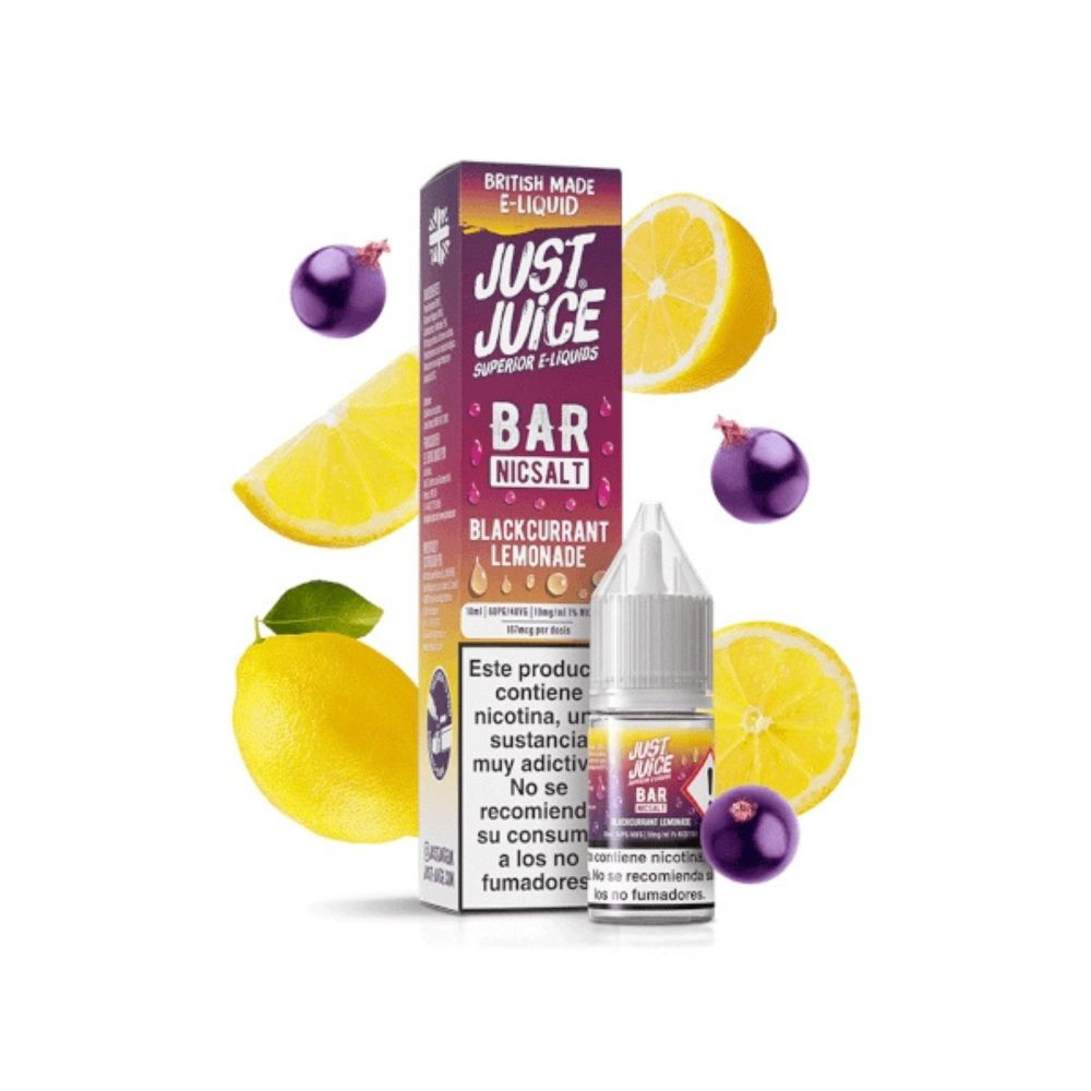 JUST JUICE BAR SALTS BLACKCURRANT LEMONADE
