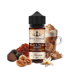 AROMA FIVE PAWNS ORIGINAL BLACK FLAG RISEN 30ML (LONGFILL)