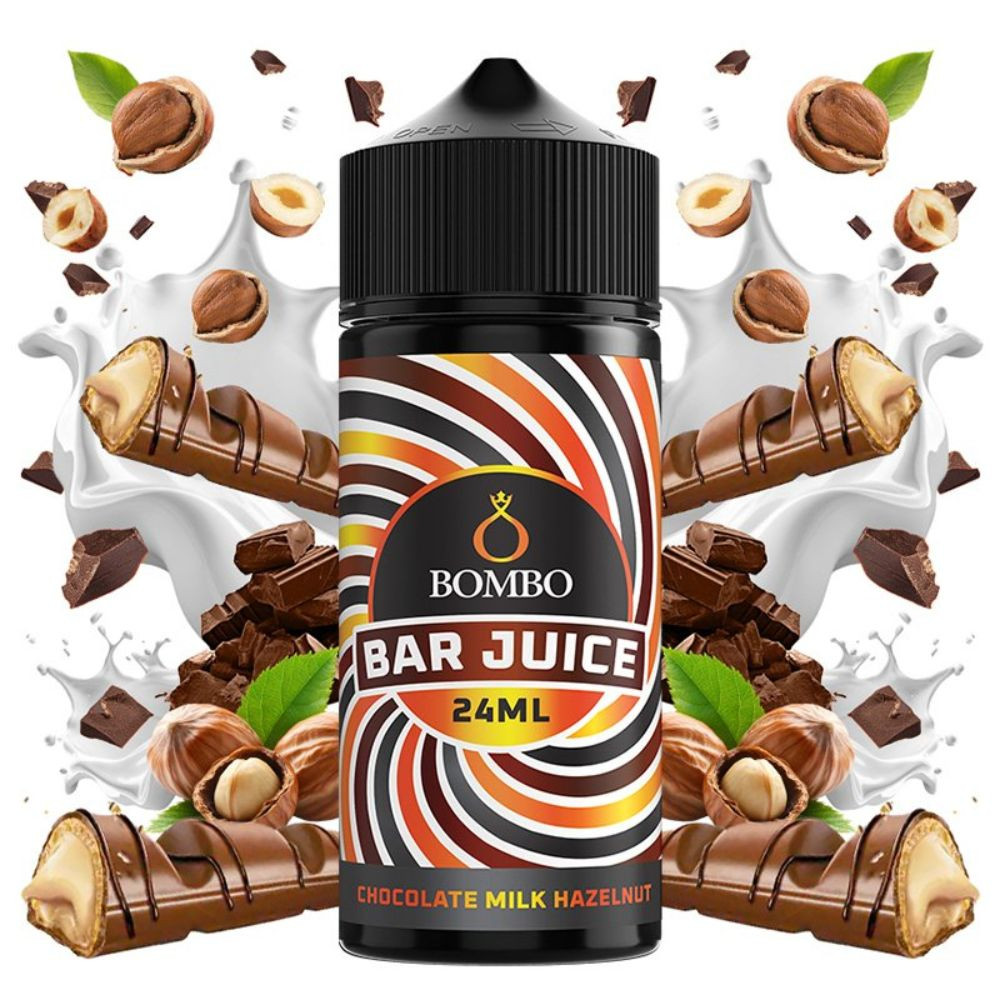 AROMA BAR JUICE BY BOMBO CHOCOLATE MILK HAZELNUT 24ML (LONGFILL)