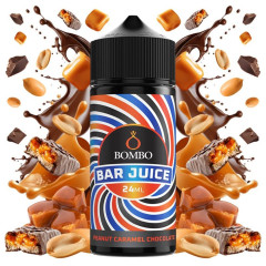 AROMA BAR JUICE BY BOMBO PEANUT CHOCOLATE CARAMEL 24ML (LONGFILL)
