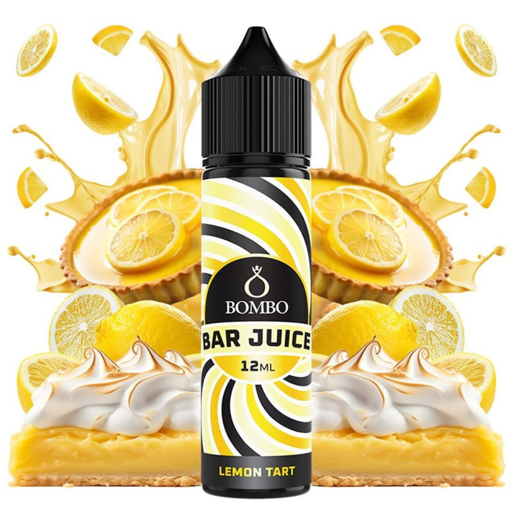 AROMA BAR JUICE BY BOMBO LEMON TART 12ML (LONGFILL)