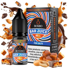 SALES BAR JUICE BY BOMBO PEANUT CHOCOLATE CARAMEL