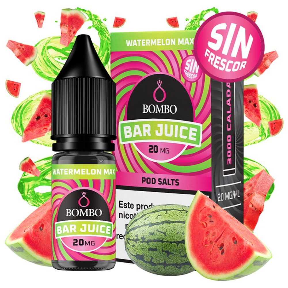SALES BAR JUICE BY BOMBO WATERMELON MAX SIN FRESCOR
