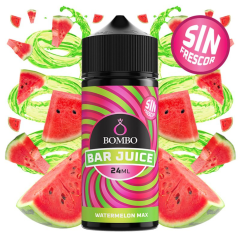 AROMA BAR JUICE BY BOMBO WATERMELON MAX SIN FRESCOR 24ML/120(LONGFILL)