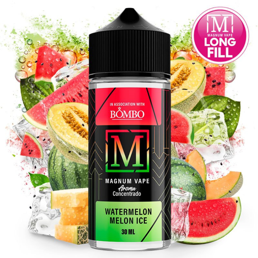 AROMA MAGNUM VAPE WATERMELON MELON ICE 30ML (LONGFILL)