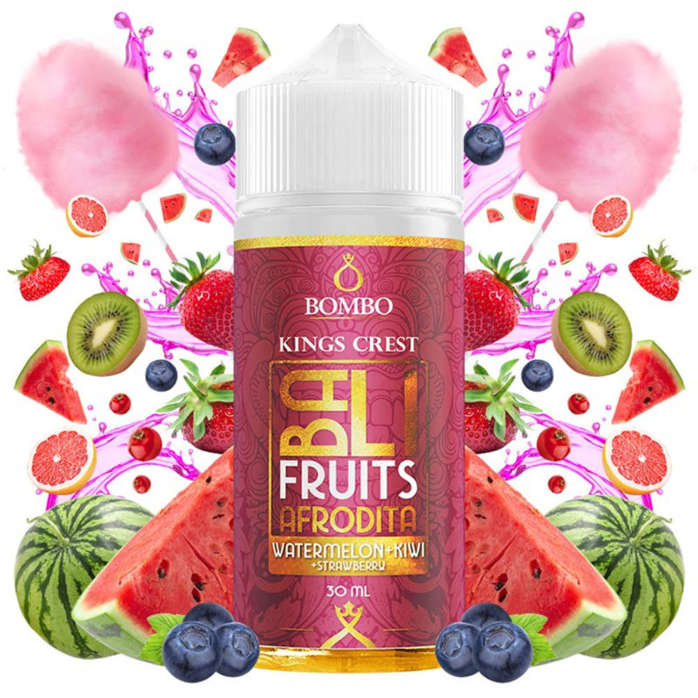 AROMA BALI FRUITS KINGS CREST WKS + AFRODITA 30ML (LONGFILL)