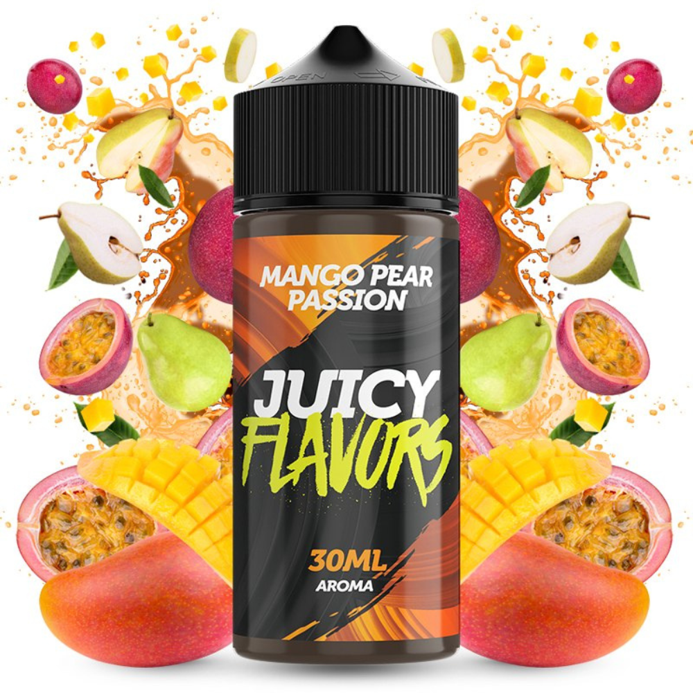 AROMA JUICY FLAVORS MANGO PEAR PASSION 30ML (LONGFILL)