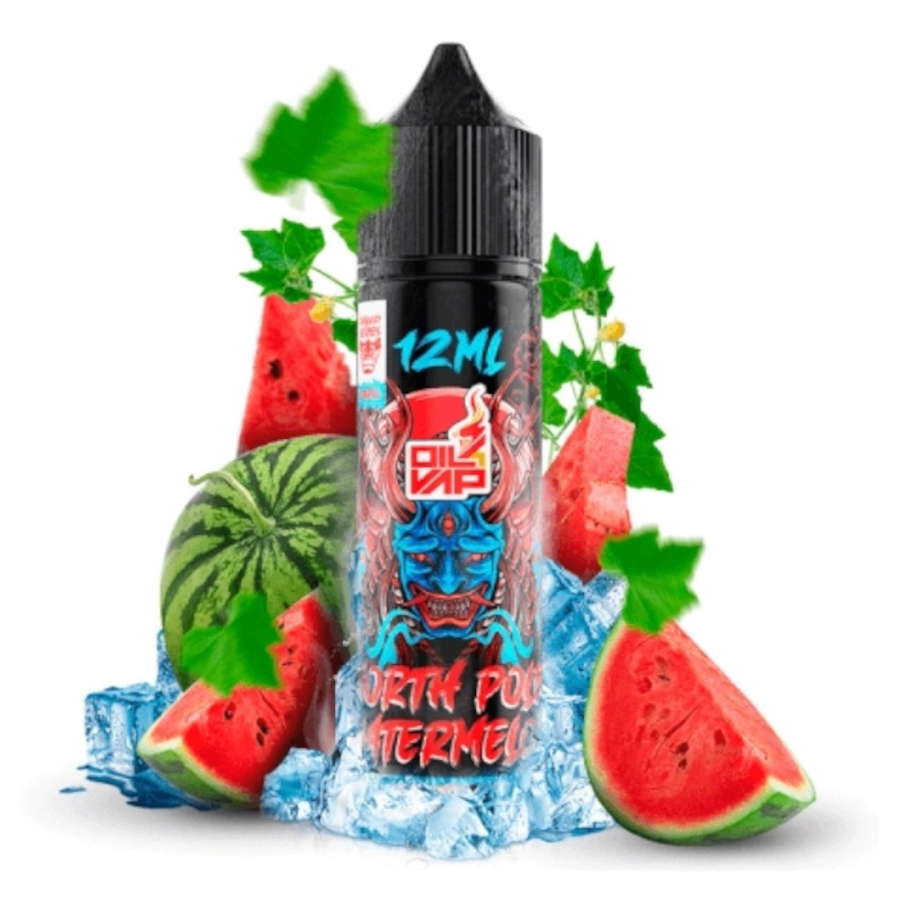 AROMA KABUKI SERIES BY OIL4VAP NORTH POLE WATERMELON 12ML (LONGFILL)
