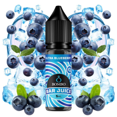 AROMA BAR JUICE BY BOMBO ULTRA BLUEBERRY ICE 5ML (MINILONGFILL)