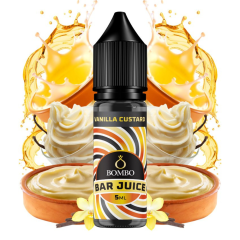 AROMA BAR JUICE BY BOMBO VANILLA CUSTARD 5ML (MINILONGFILL)