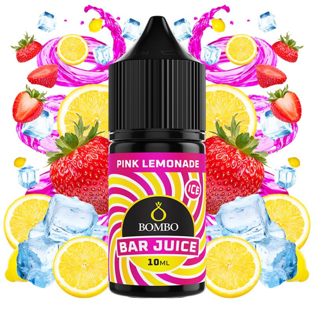 AROMA BAR JUICE BY BOMBO PINK LEMONADE ICE 10ML (MINILONGFILL)
