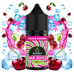 AROMA BAR JUICE BY BOMBO TRIPLE CHERRY ICE 10ML (MINILONGFILL)