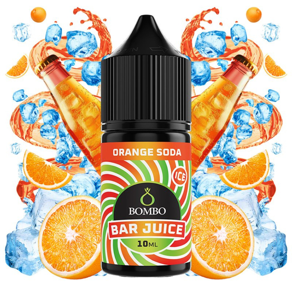 AROMA BAR JUICE BY BOMBO ORANGE SODA ICE 10ML (MINILONGFILL)