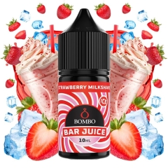 AROMA BAR JUICE BY BOMBO STRAWBERRY MILKSHAKE ICE 10ML (MINILONGFILL)