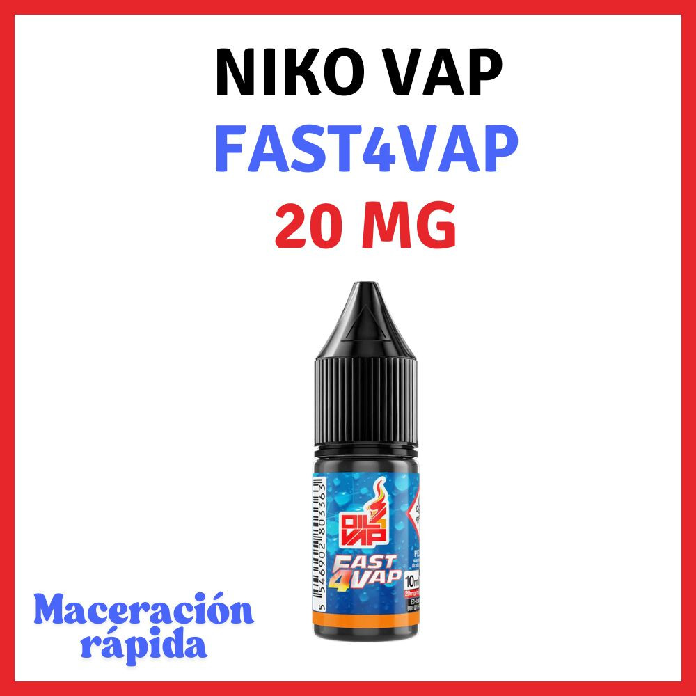 NIKO-VAP FAST4VAP (MACERACIÓN RÁPIDA) 20MG