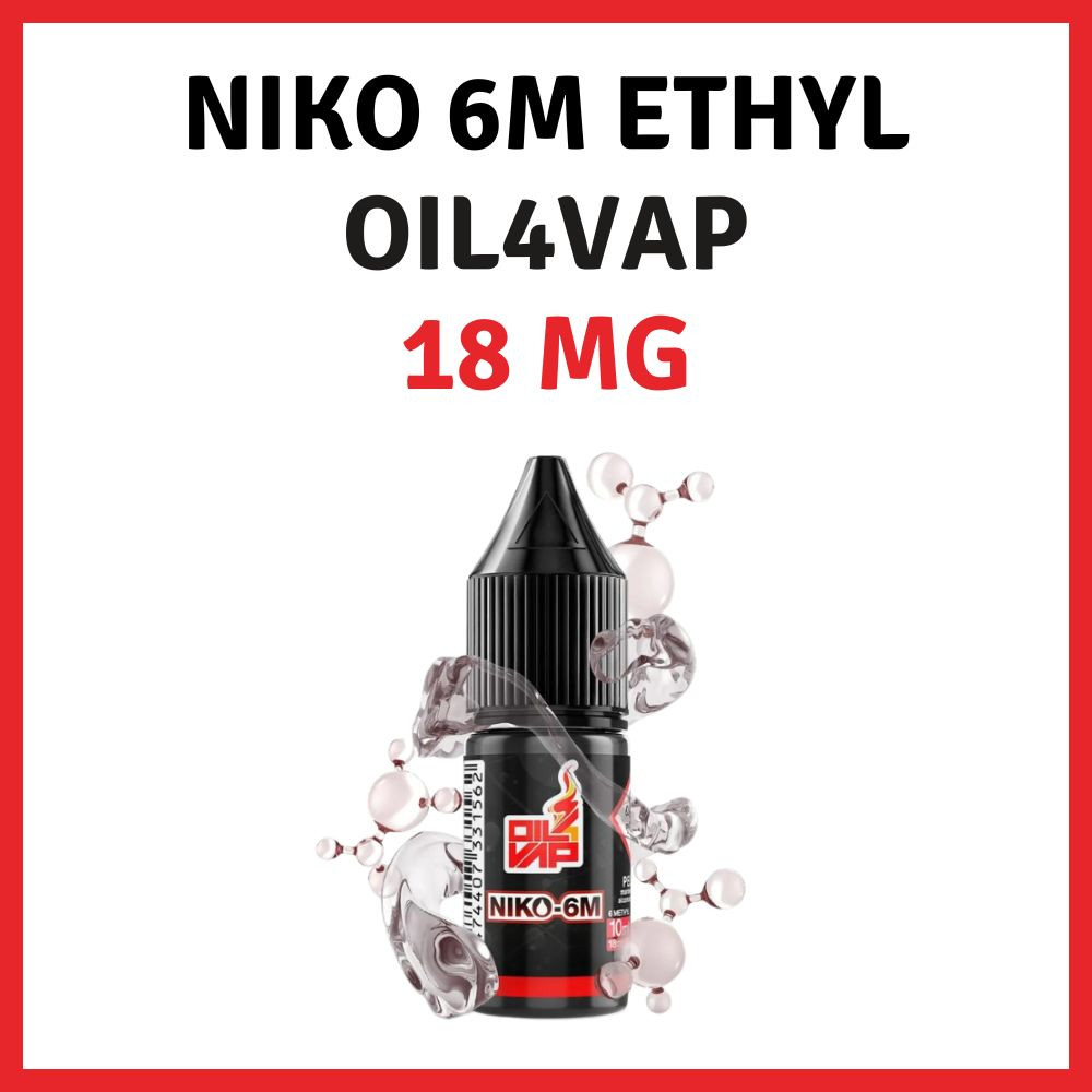 NIKO 6M ETHYL OIL4VAP 18MG