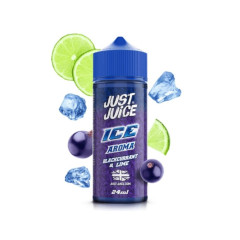 AROMA JUST JUICE ICE BLACKCURRANT & LIME 24ML (LONGFILL)