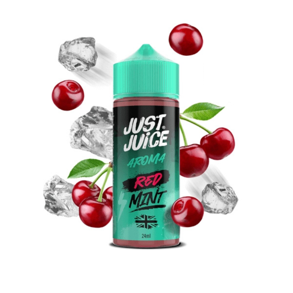 AROMA JUST JUICE MINT RANGE RED 24ML (LONGFILL)