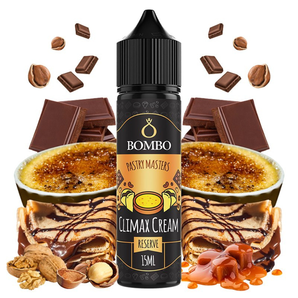 AROMA PASTRY MASTERS BY BOMBO CLIMAX CREAM 15ML/60 (LONGFILL)