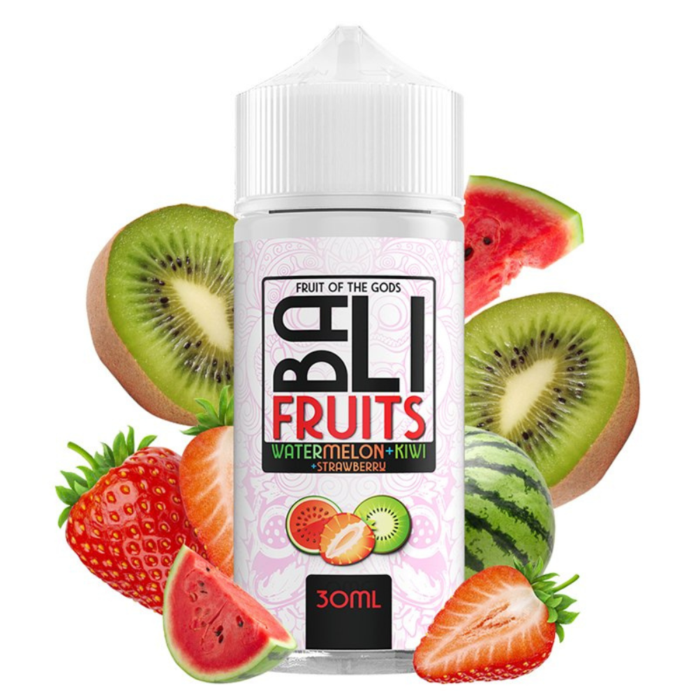 AROMA KINGS CREST - BALI FRUITS - WATERMELON KIWI STRAWBERRY 30ML (LONGFILL)