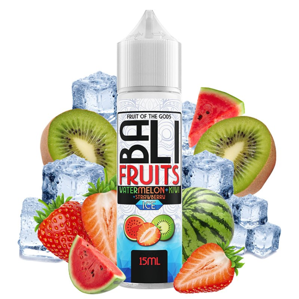 AROMA KINGS CREST BALI FRUITS ICE WATERMELON KIWI STRAWBERRY 15ML/60 (LONGFILL)
